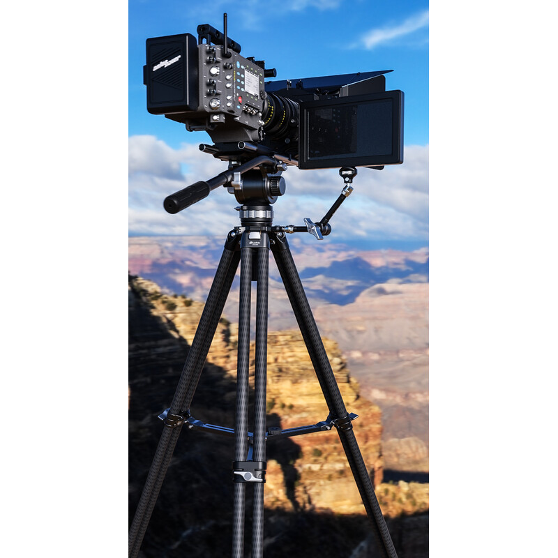 Leofoto Carbon tripod LVC-253C double tube + BV-20 video tilt head