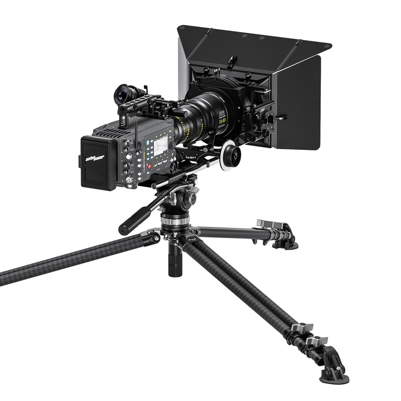 Leofoto Carbon tripod LVC-253C double tube + BV-20 video tilt head