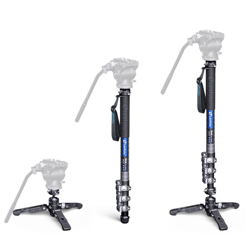 Leofoto Carbon monopod MV-324C+VD-03