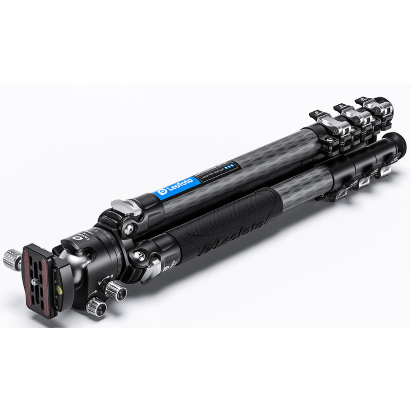 Leofoto Carbon tripod LSR-324C Rapid Ranger with leg clamps + ball head LH-40