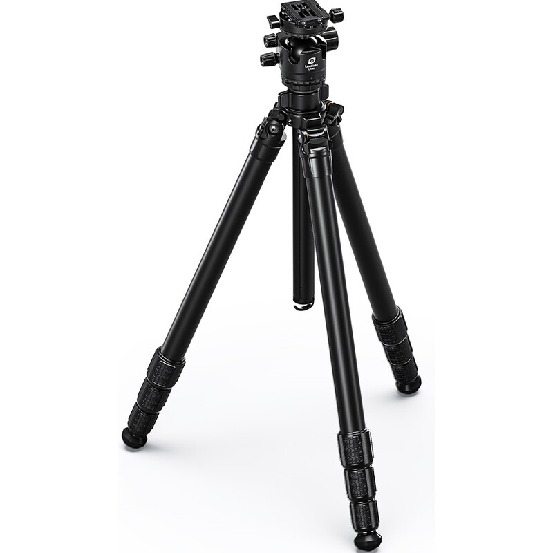 Leofoto Carbon tripod LG-324C Lucifer + Ballhead LH-40R Black
