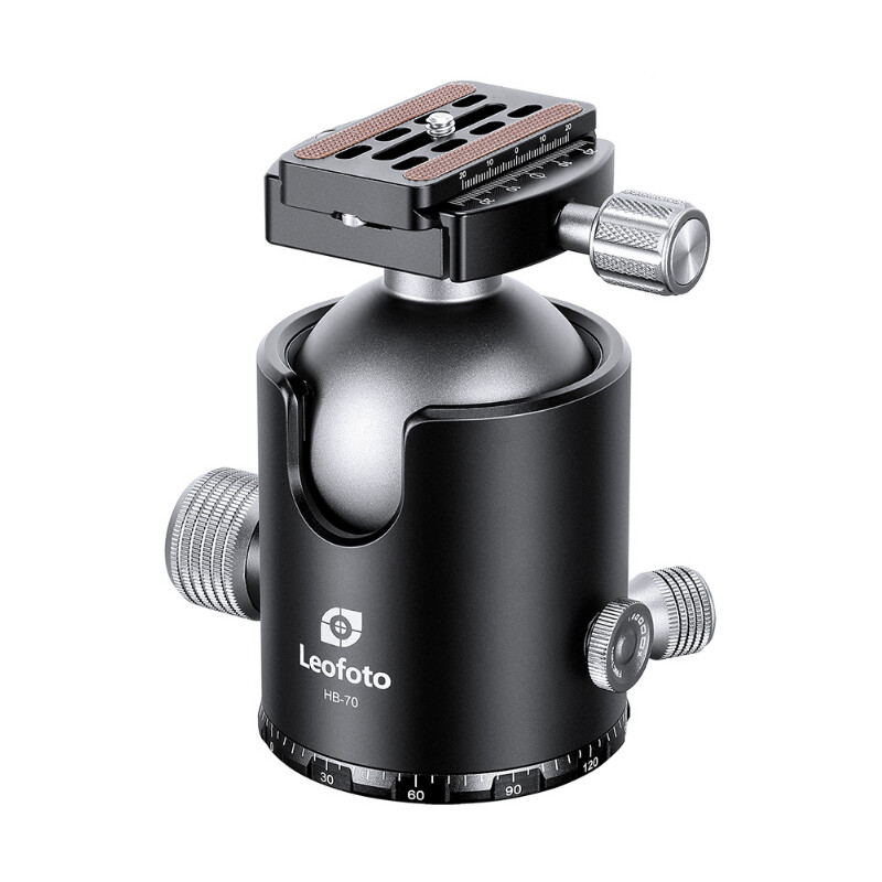 Leofoto Tripod ball-head HB-70+QP-70N