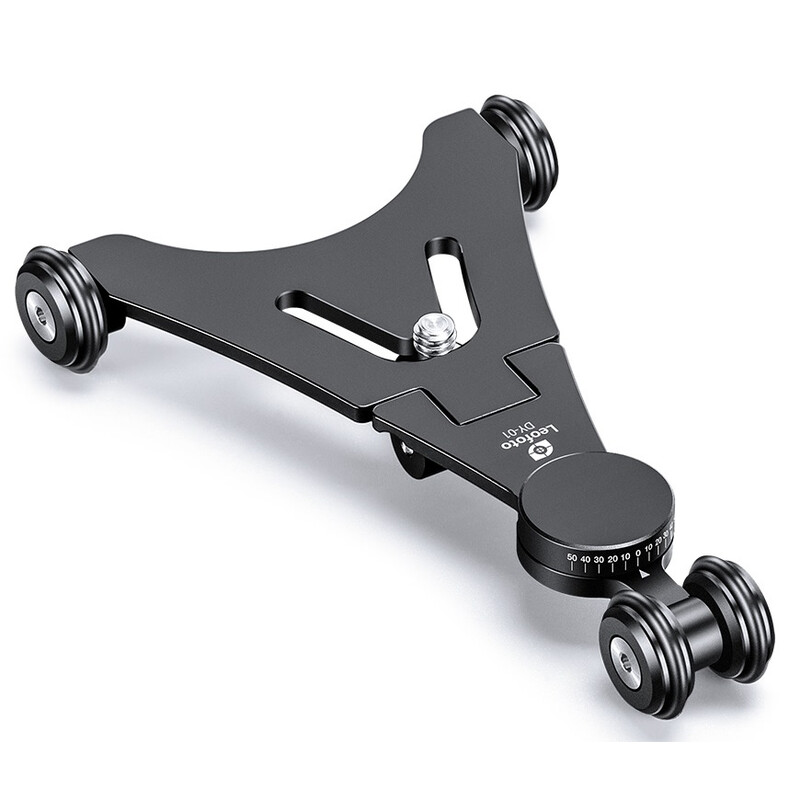 Leofoto Tripod DY-01 foldable dolly for Smartphone or light Cameras