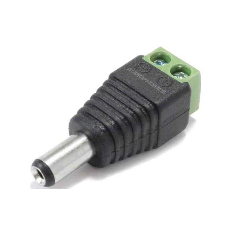 Pierro Astro Adapter Adaptador hembra de 5,5/2,1 mm Enchufe a terminales de tornillo