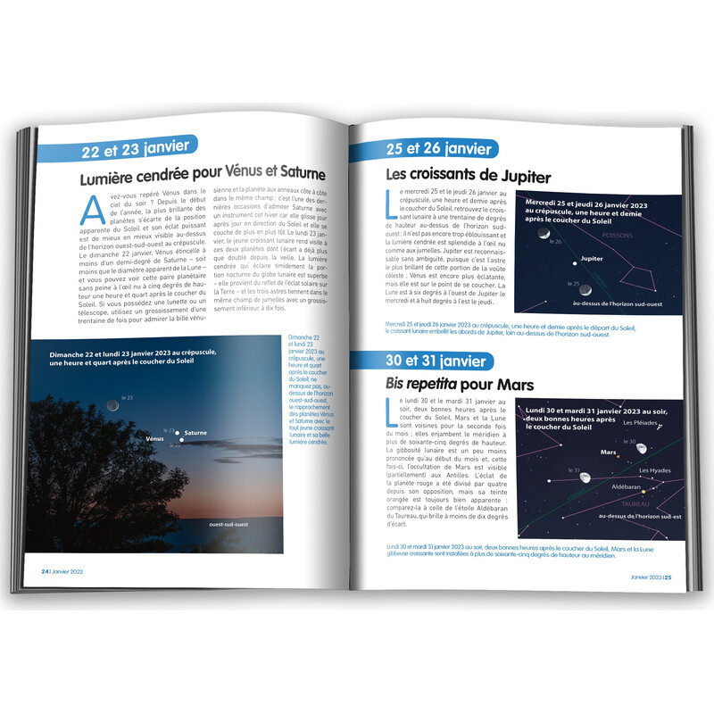 Amds édition  Almanac Le Ciel à l'oeil nu en 2023