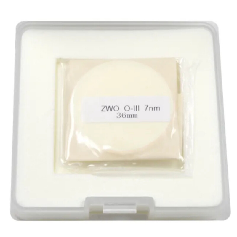 ZWO Filtro OIII 7nm 36mm