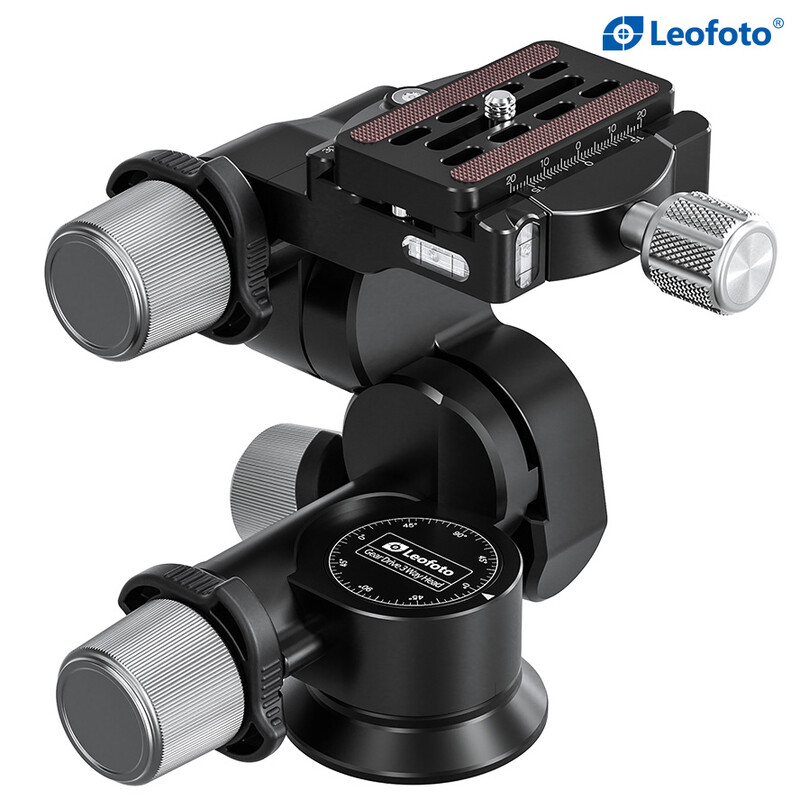Leofoto Geared tripod head GW-01