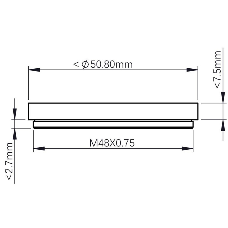 ZWO Holder for Filter Drawer 2"