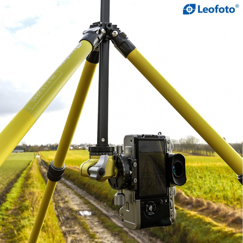 Leofoto carbon tripod LY-224C Mr.Y + ball head LH-25 R Black