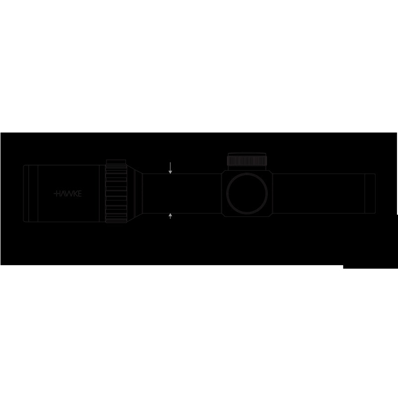 HAWKE Miras telescópicas Vantage 30 WA IR 1-8x24 Circle Dot (8x)