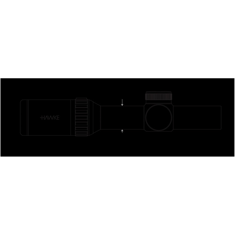 HAWKE Miras telescópicas Vantage IR 1-4x20 Turkey Dot IR