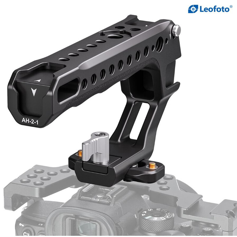 Leofoto Camera Cage Top Handle with Rail AH-2-1