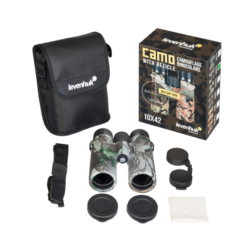 Levenhuk Binoculars 10x42 Camo Moss