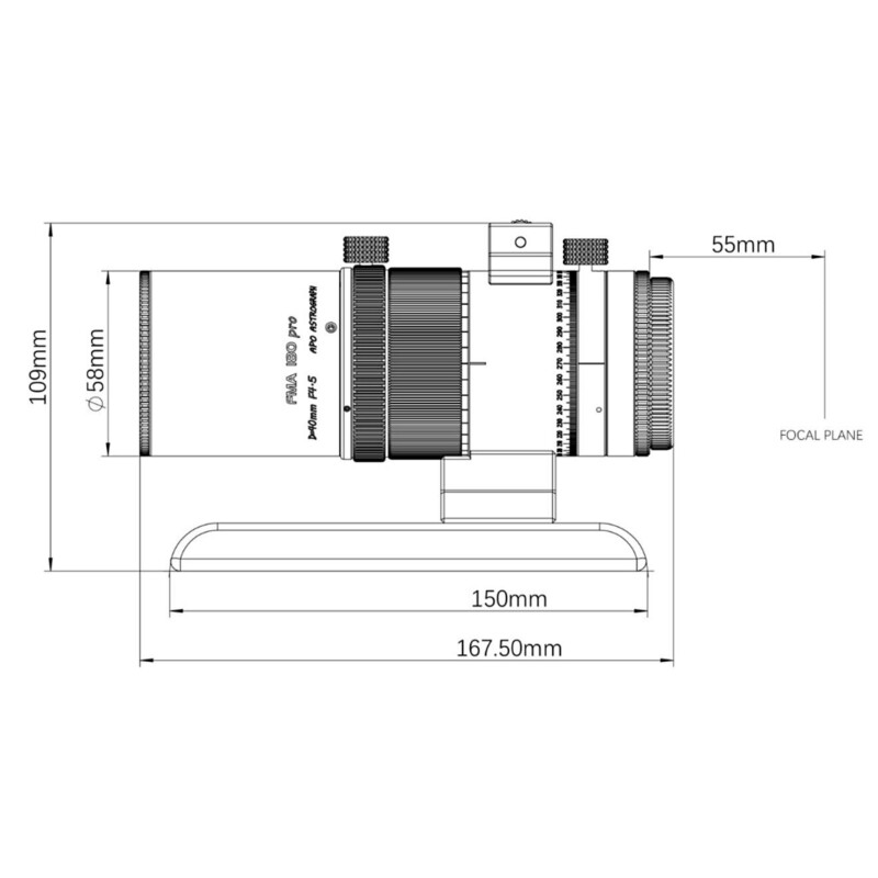 Askar Apochromatic refractor AP 40/180 FMA180PRO OTA