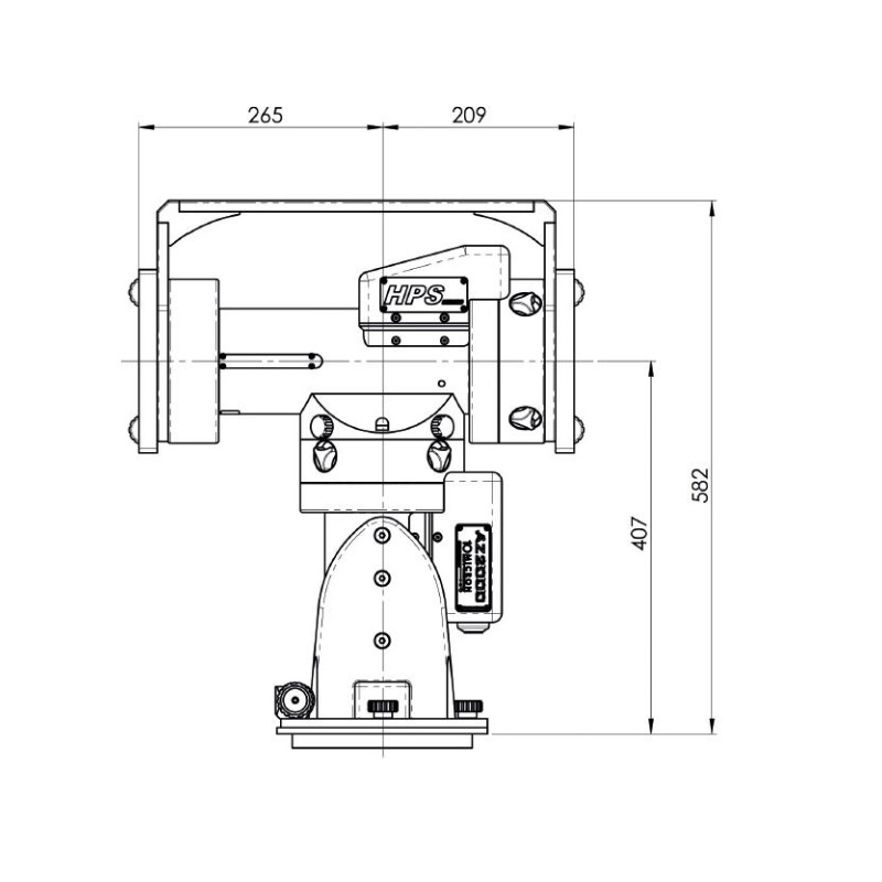 10 Micron Mount AZ 2000 HPS Combi DT