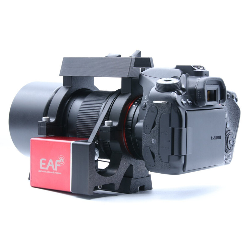 Astroprints EAF motorbevestigingsset met klem, rail en Accessoireschoen voor Samyang 135 mm objectief