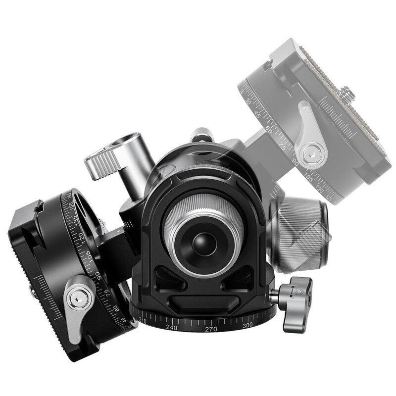 Leofoto Geared tripod head G3+BPL-50