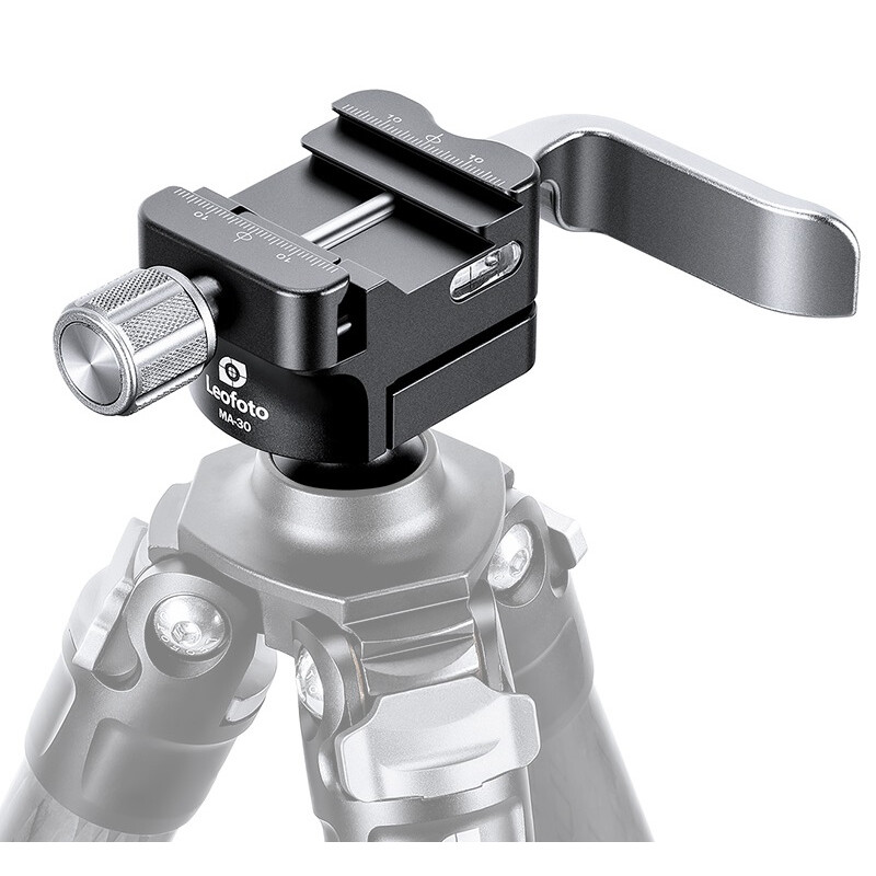 Leofoto MA-30 with Arca-Swiss & Weaver-/Picatinny rail mount