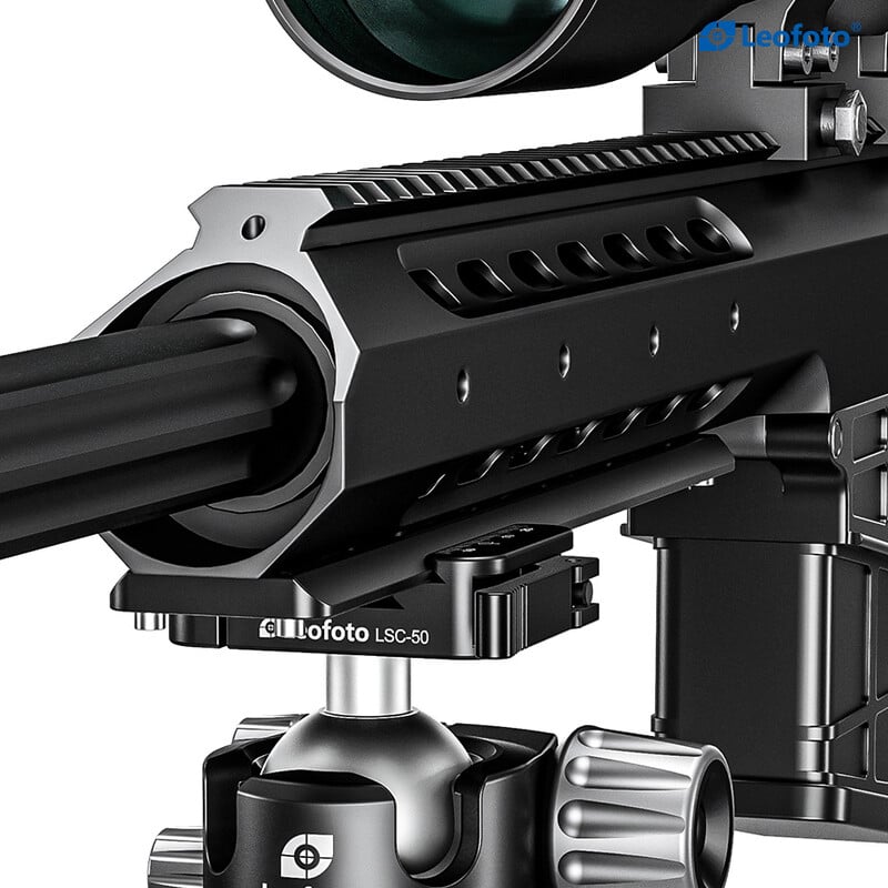 Leofoto Tripod ball-head LH-55 SC ballhead with Arca-Swiss & Picatinny mount