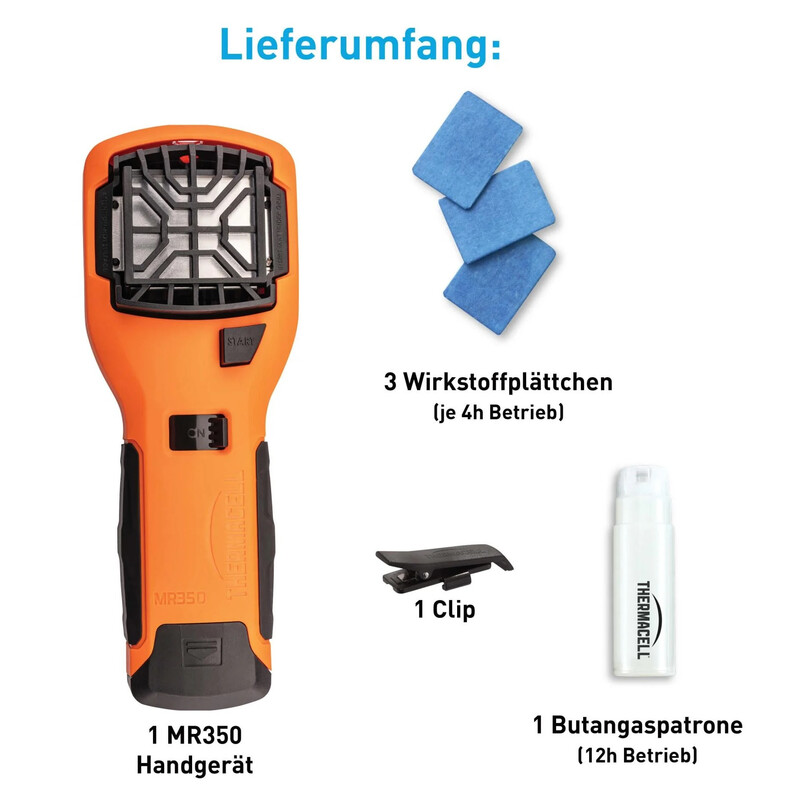 Thermacell Proactive MR-350 orange mosquito repellent