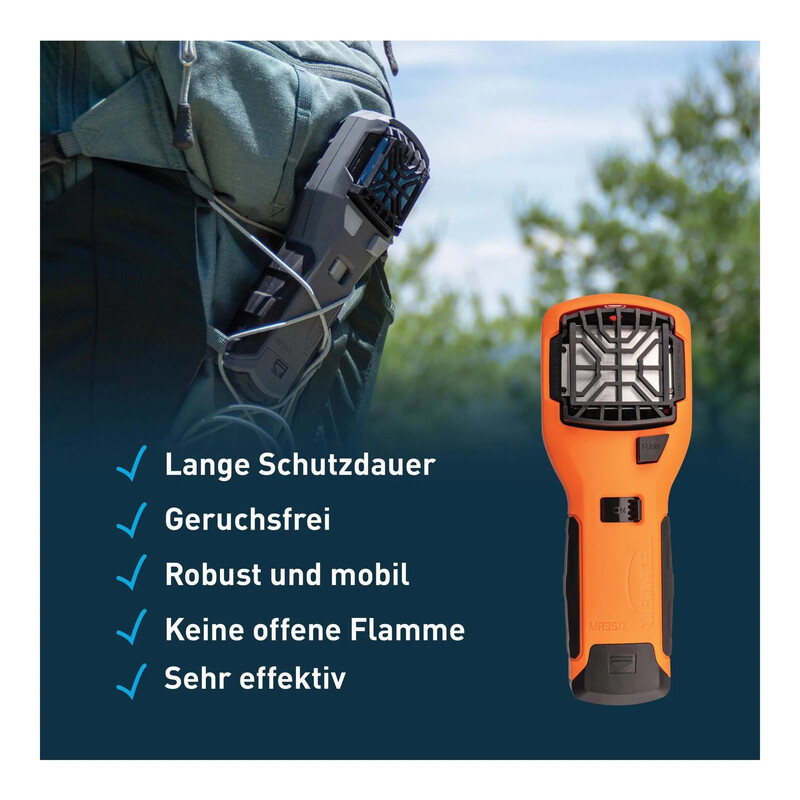 Thermacell Proactive MR-350 orange mosquito repellent