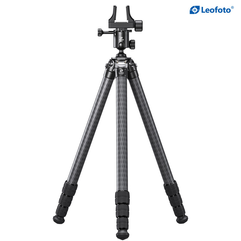 Leofoto SA-364CL Carbon Tripod + Ball head MK-40 + Gun clamp GS-3