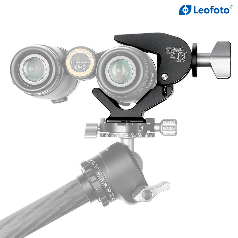Leofoto Tripod adapter BC-02 Binocular clamp