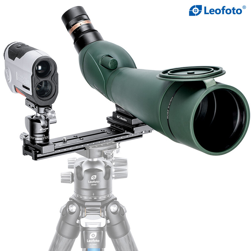 Leofoto FDM-01 Dual mount for Spotting scopes and Rangefinders