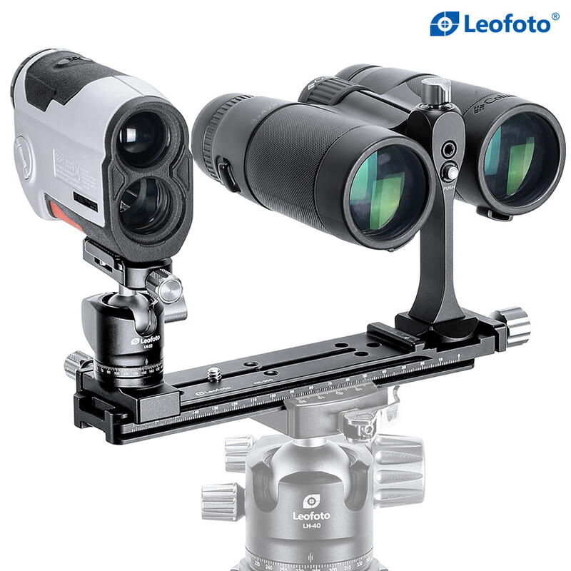 Leofoto FDM-01 Dual mount for Spotting scopes and Rangefinders