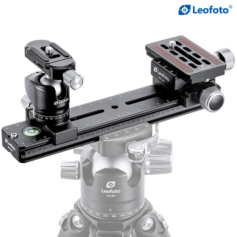 Leofoto FDM-02 Dual mount for Spotting scopes and Rangefinders