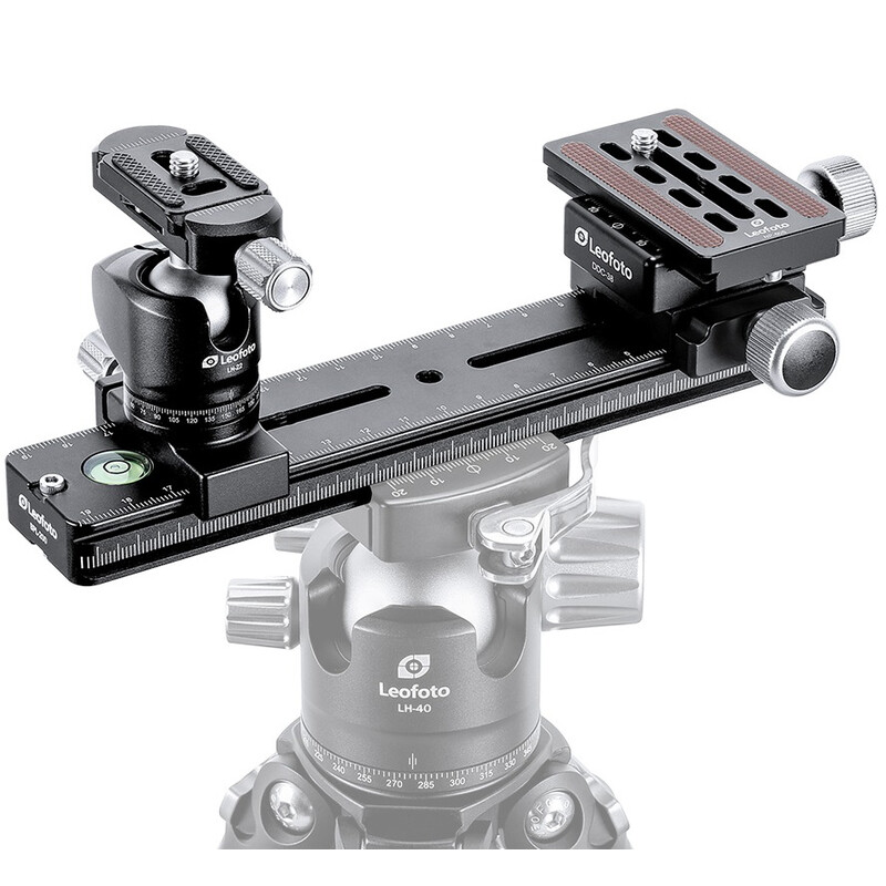 Leofoto FDM-02 Dual mount for Spotting scopes and Rangefinders