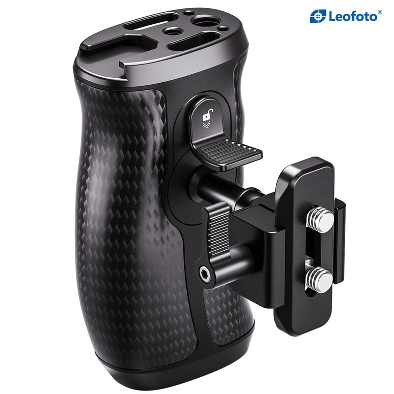 Leofoto Camera Cage Handle CH-5L left