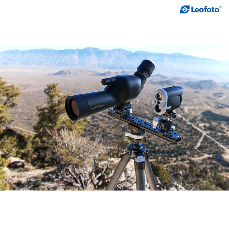 Leofoto FDM-03 Dual mount for Spotting scopes and Rangefinders