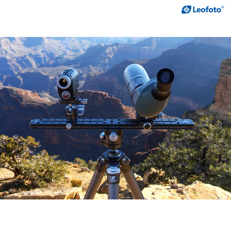 Leofoto FDM-04 Dual mount for Spotting scopes and Rangefinders