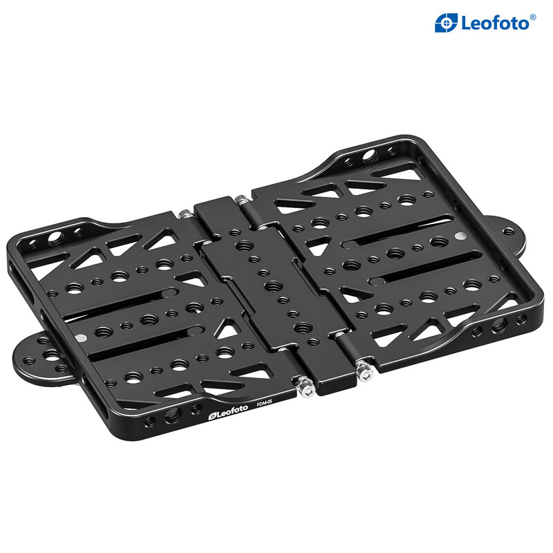 Leofoto FDM-05 mounting plate for spotting scope holder and other optics
