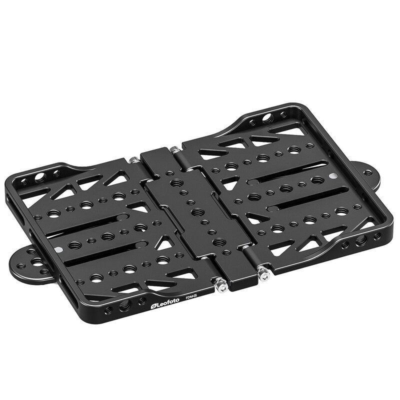 Leofoto FDM-05 mounting plate for spotting scope holder and other optics