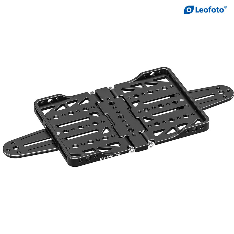 Leofoto FDM-05 mounting plate for spotting scope holder and other optics