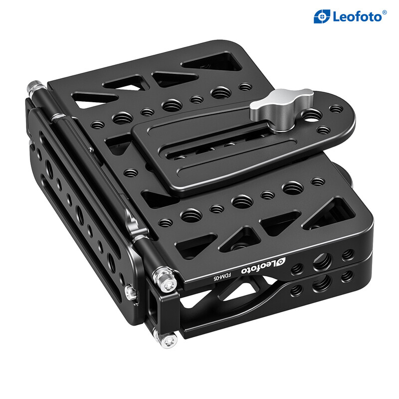 Leofoto FDM-05 mounting plate for spotting scope holder and other optics
