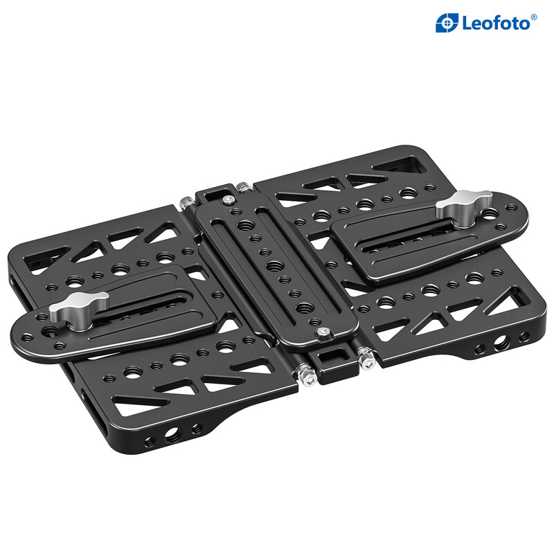 Leofoto FDM-05 mounting plate for spotting scope holder and other optics