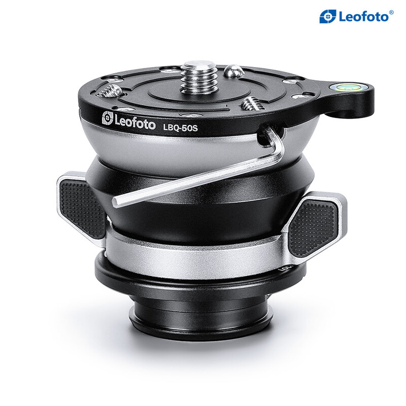 Leofoto LBQ-50S (black/silver)