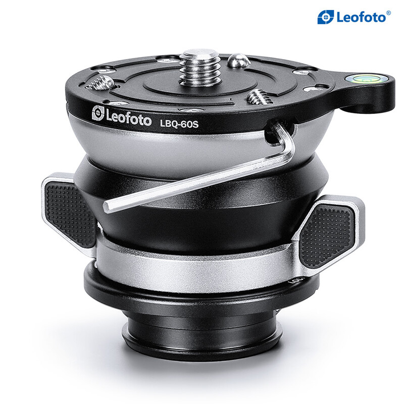 Leofoto LBQ-60S (black/silver)