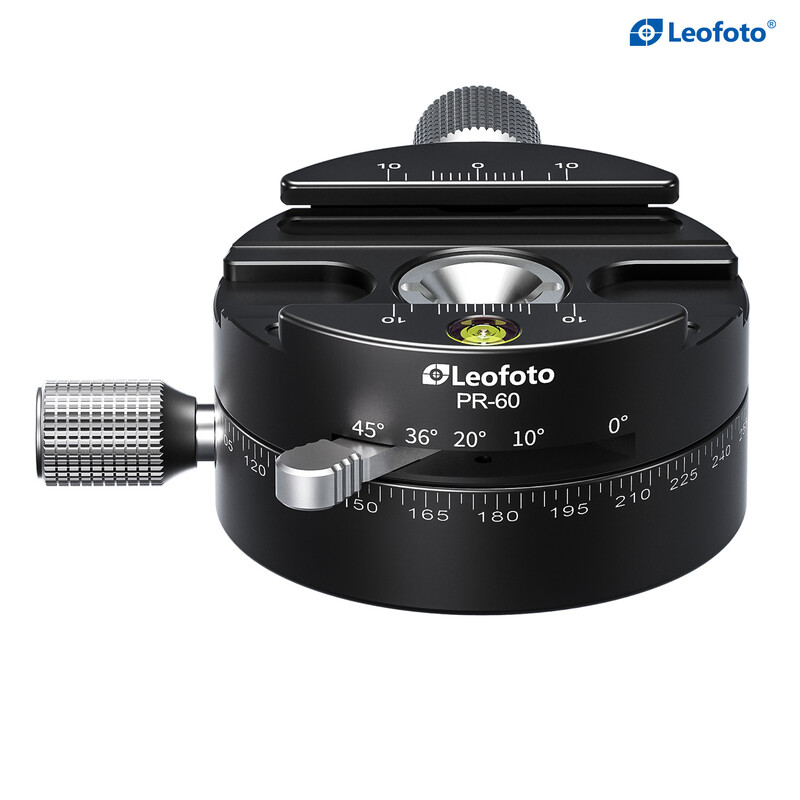 Leofoto Tripod ball-head LH-40PR with double panoramic plate and locking function