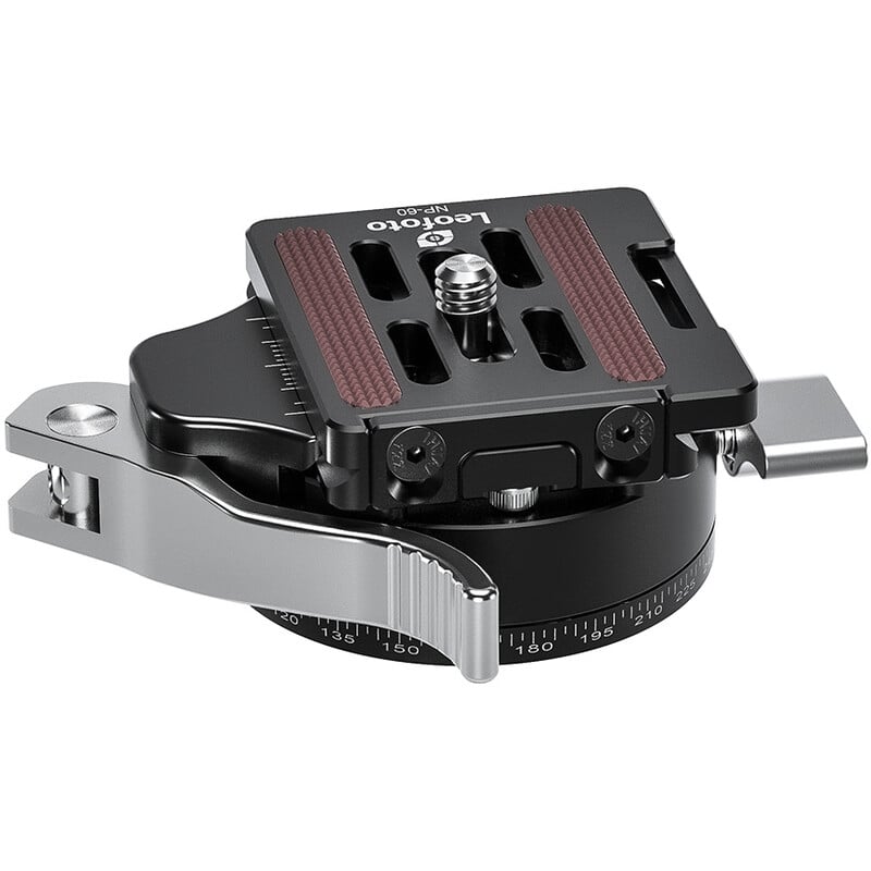 Leofoto Panorama rotary head PCL-52 + quick release plate NP-50