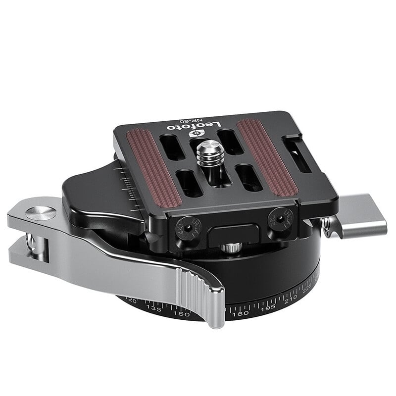 Leofoto Panorama rotary head PCL-52 + quick release plate NP-50