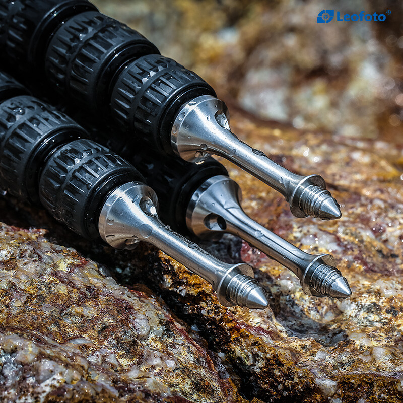 Leofoto Tripod pad Long spikes with rubber caps TFS S1/4