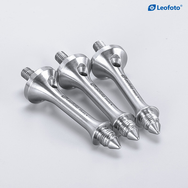 Leofoto Tripod pad Long spikes with rubber caps TFS S1/4