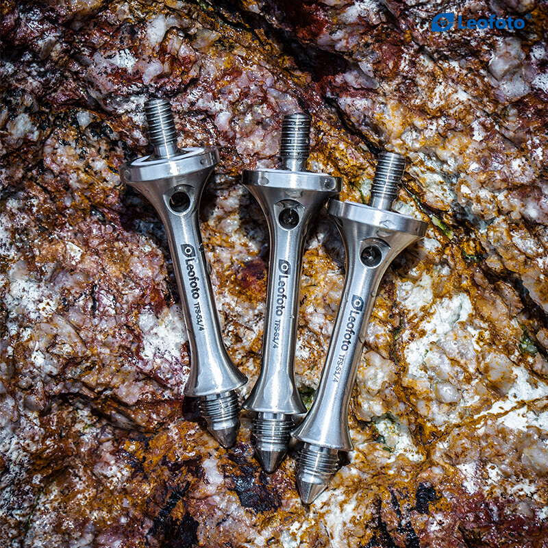Leofoto Tripod pad Long spikes with rubber caps TFS S1/4