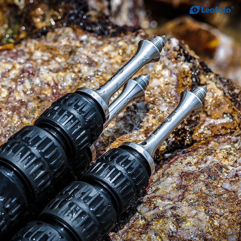 Leofoto Tripod pad Long spikes with rubber caps TFS S1/4