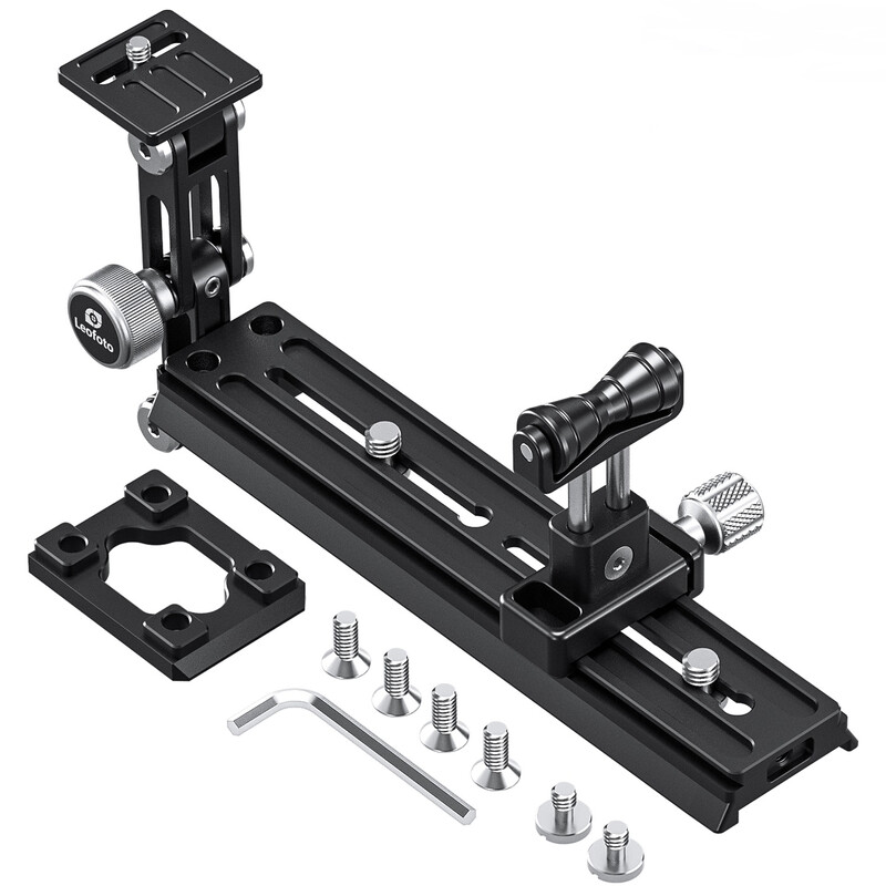 Leofoto Telephoto lens support VR-220 KIT for Manfrotto/Sachtler Video tilt heads