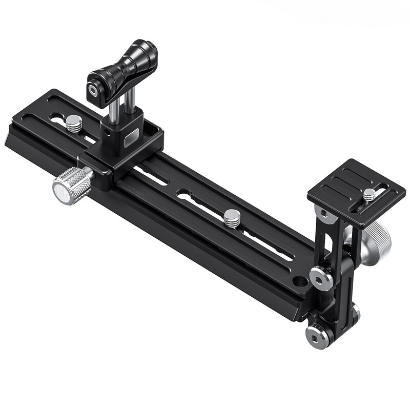 Leofoto Telephoto lens support VR-220 KIT for Manfrotto/Sachtler Video tilt heads